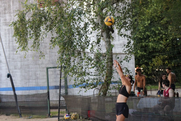 servizio beach volley